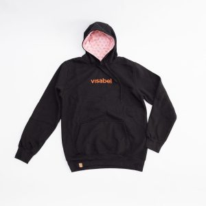 Visabel Signature Hoodie | Midnight Black